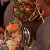 Veganes gemüsecurry  at Mahajivan in Hamburg