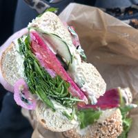   at Emerald City Bagels in Atlanta