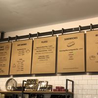 Speisekarte   at Bounour's in Frankfurt