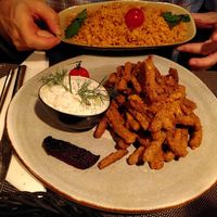 Vegan gyros at Eliés in Hamburg