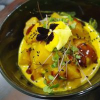 Papas al curry  at Vegsu in Panama City