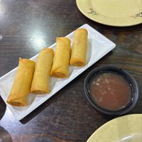 Spring rolls at Vegsu in Panama City