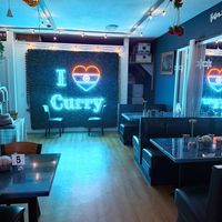 Interior back  at I Love Curry in Naples