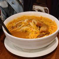 Thai Tum Yum Noodle Soup at Sunflower Vegetarian Restaurant in Vienna