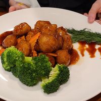 General Tso at Sunflower Vegetarian Restaurant in Vienna