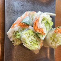 Spring rolls   at Sunflower Vegetarian Restaurant in Vienna