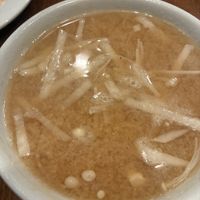 Miso soupp  at Sunflower Vegetarian Restaurant in Vienna