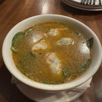 Wonton soup  at Sunflower Vegetarian Restaurant in Vienna