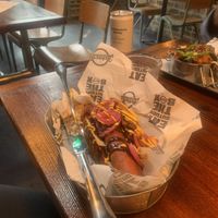 Hot dog at Tatner's Street Kitchen in Rye