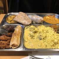 Hot food at Dhaba Beas - Vladislavova in Prague