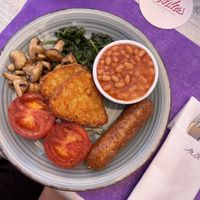 Vegan english breakfast  at Marvent in Ibiza