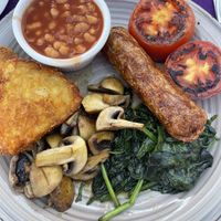Full vegan breakfast  at Marvent in Ibiza