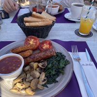 Vegan breakfast  at Marvent in Ibiza