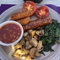 Vegan breakfast  at Marvent in Ibiza