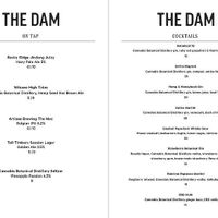 October 2021 menu at The Dam in Denmark