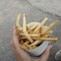 Fries at Moonburger in Kingston