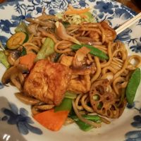 Fried tofu main at Little Tokyo in Leeds