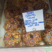 Gooey caramel donuts at Doe Bakehouse - City Centre in York
