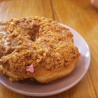 Biscoff donut 😋 at Doe Bakehouse - City Centre in York