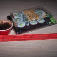 Vegan sushi (take-away) at Asia Sushi Bar for Two in Weiden