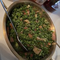 Tabouli saladd  at Cedars Cafe in Melbourne
