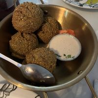 Falafel  at Cedars Cafe in Melbourne