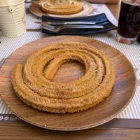 Cinnamon churros  at O Giro in Funchal