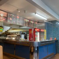 The counter at The Good Burger in Athy