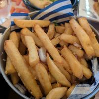 Salt and chilli chips at Michael Wan's Wok Inn in Blackpool