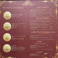 menu  at Europa Park - Bamboe Baai in Rust