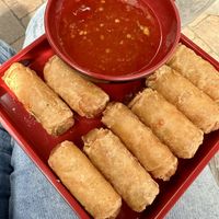 Mini fried springrolls  at Europa Park - Bamboe Baai in Rust