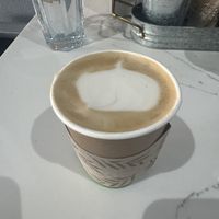 Soy latte   at Wailuku Coffee Co in Wailuku