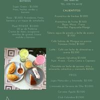 Menú 2 at Jero Café in Sogamoso