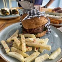 Burger   at Jero Café in Sogamoso