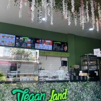   at Veganland in Frankfurt