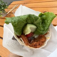 Cigköfte Wrap  at Veganland in Frankfurt