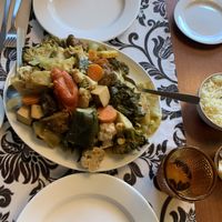 vegan cozido  at Caldeiras & Vulcoes in Sao Miguel