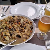Vegan feojoda at Caldeiras & Vulcoes in Sao Miguel