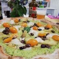 Pizza veg at Pepe Rosa  in Biella