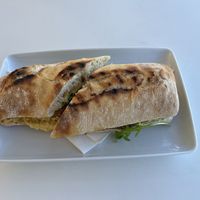 Ciabatta vegan  at Nautilus in Corfu