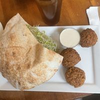 Pita pocket  at Aladdin's Natural Eatery in Rochester