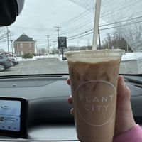Iced coffee  at Plant City X in Warwick