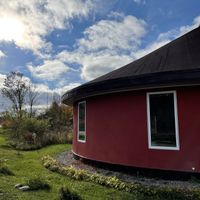 Yoga space at Sugar Ridge Retreat Centre in Tay