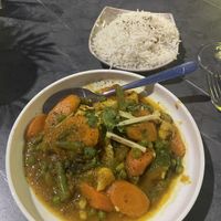Vegan Navareten Korma  at Ganesha in Vienna