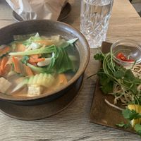 Pho soup  at Pho84 in Vienna