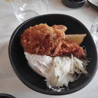 Seitan Kaarage - tempura de seitan at brEAThe Restaurant | Sushi végétal à Paris in Paris