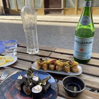 Maki and chimichurri uramaki  at brEAThe Restaurant | Sushi végétal à Paris in Paris