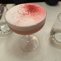 Rose Cocktail  at brEAThe Restaurant | Sushi végétal à Paris in Paris