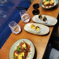 Sushis et Katsudon at brEAThe Restaurant | Sushi végétal à Paris in Paris