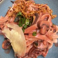 Noodles with fermented soy   at brEAThe Restaurant | Sushi végétal à Paris in Paris